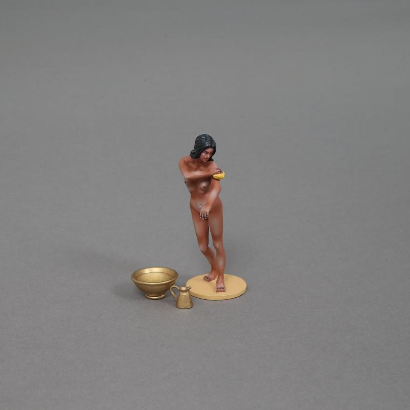 The Pharaoh's Daughter # 3 (standing washing)--single figure with bowl and ewer #4