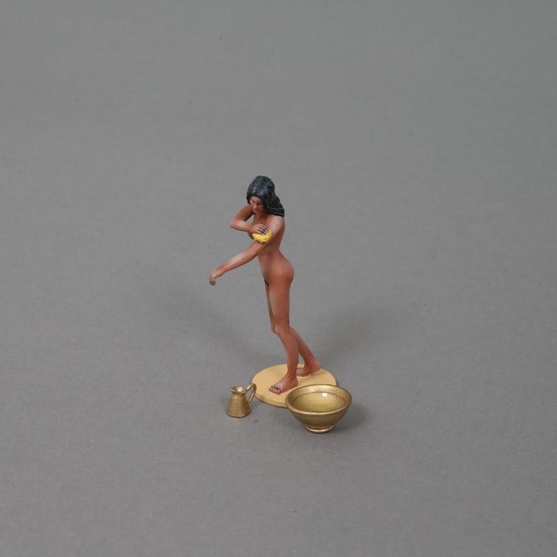 The Pharaoh's Daughter # 3 (standing washing)--single figure with bowl and ewer #5