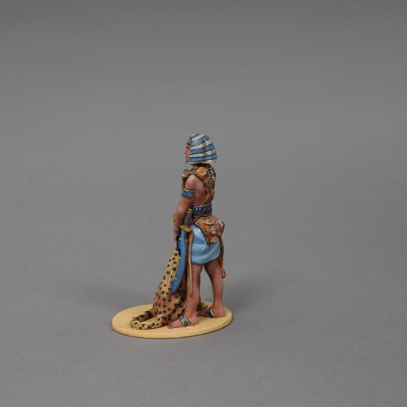 Egyptian Officer & Cheetah--single figure and chained cheetah figure #4