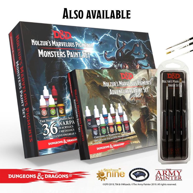 D&D Nolzur's Marvelous Pigments: Underdark Paint Set (75004) – Gnomish  Bazaar