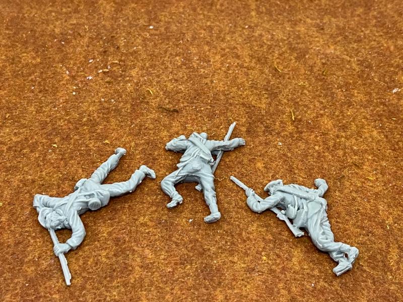 Confederate Casualties--seven prone figures in seven poses #3
