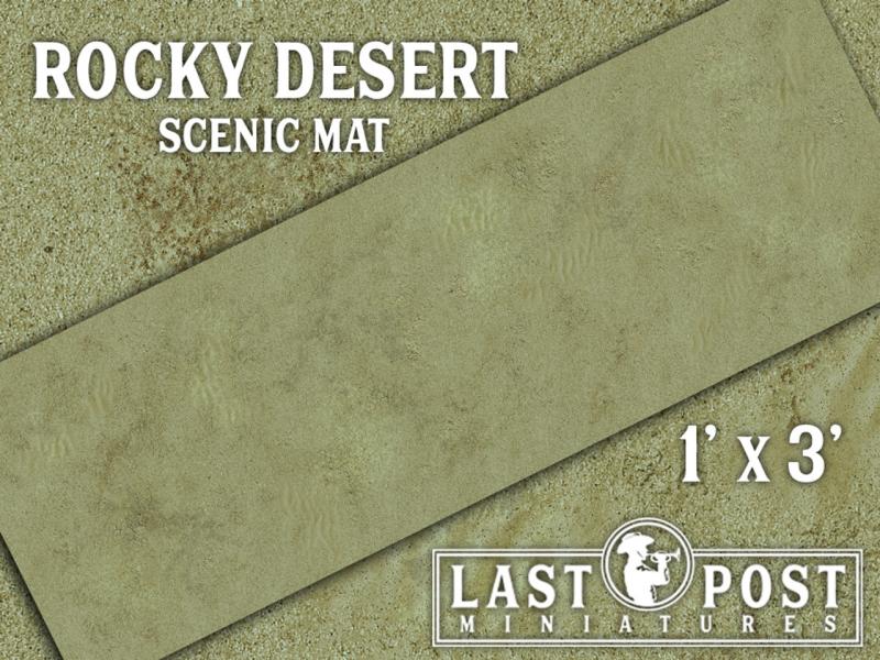 Rocky Desert Scenic Mat (1'x3') #1