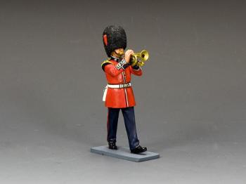 Image of Coldstream Guards Cornet Player--single marching figure