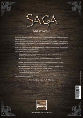 SAGA Book of Battles Scenario Supplement--AWAITING RESTOCK. #2