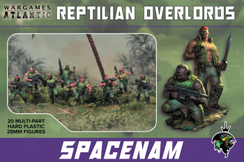 28mm Reptilian Overlords: Spacenam--20 unpainted multi-pose plastic figures 28mm Reptilian Overlords: Spacenam--20 unpainted multi-pose plastic figures #46505