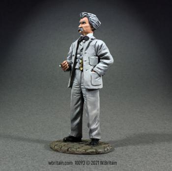 Image of Mark Twain (Samuel Clemens), American Author--single figure