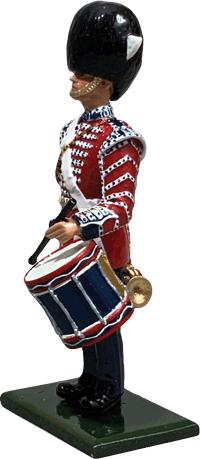 British Grenadier Guards Drummer, Present--single mounted figure #2