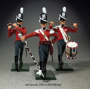 Image of U.S. War of 1812 Infantry Field Music--three figures