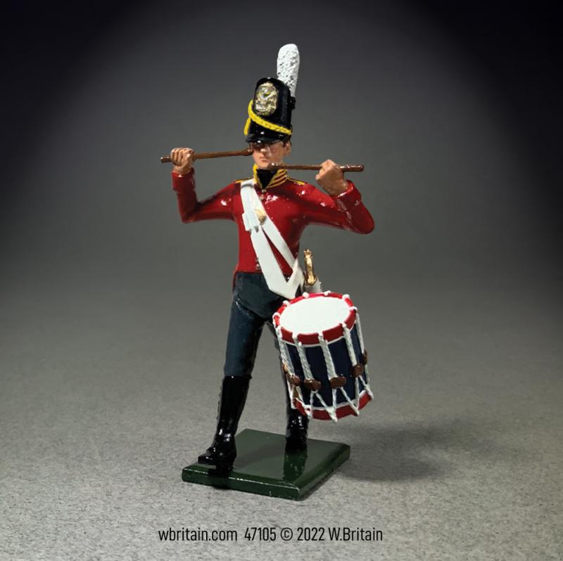 U.S. War of 1812 Infantry Field Music--three figures #1