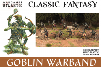 28mm Classic Fantasy: Goblin Warband--30 unpainted multi-part hard plastic figures 28mm Classic Fantasy: Goblin Warband--30 unpainted multi-part hard plastic figures #46539