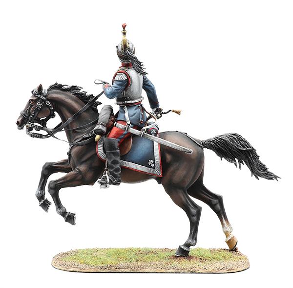 French 4th Cuirassiers Officer--single mounted figure #3
