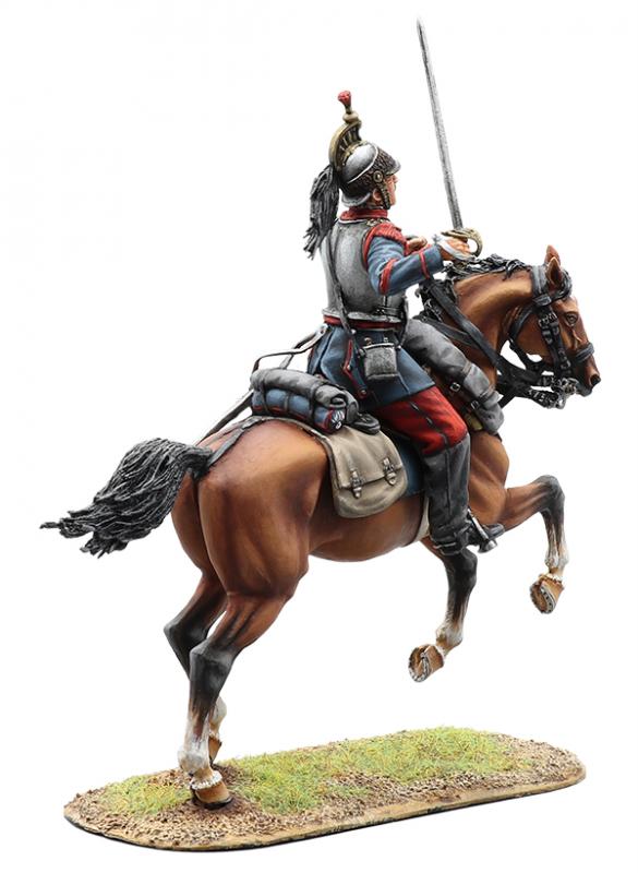 French 4th Cuirassiers NCO--single mounted figure #2