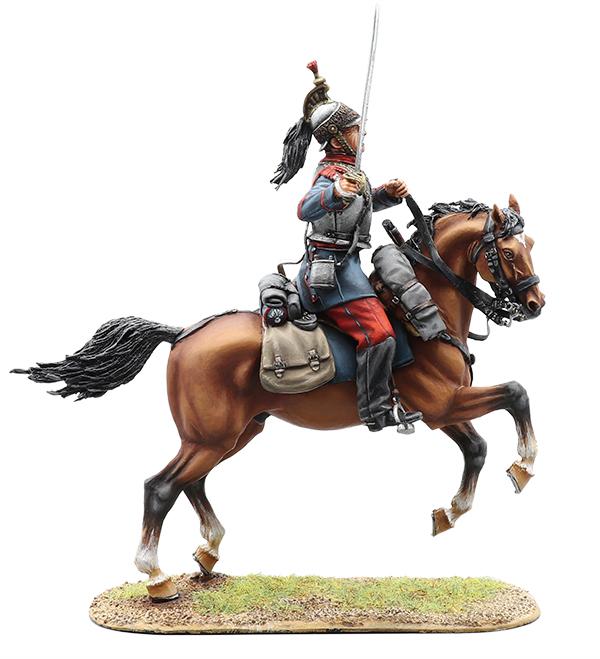 French 4th Cuirassiers NCO--single mounted figure #3