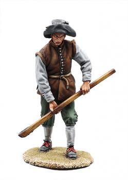 Thirty Years War Gun Crew with Handspike--single figure Thirty Years War Gun Crew with Handspike--single figure #46590