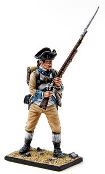 U.S. 3rd New Jersey Continentals at the Ready--single figure U.S. 3rd New Jersey Continentals at the Ready--single figure #46599