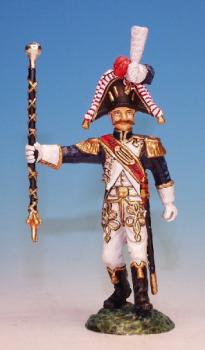 Drum Major, French Imperial Guard Band, French Army--single figure--RETIRED--LAST ONE!! #0