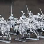 Agincourt Mounted Knights, 1415-1429--contains 12 unpainted 28mm hard plastic mounted figures #2