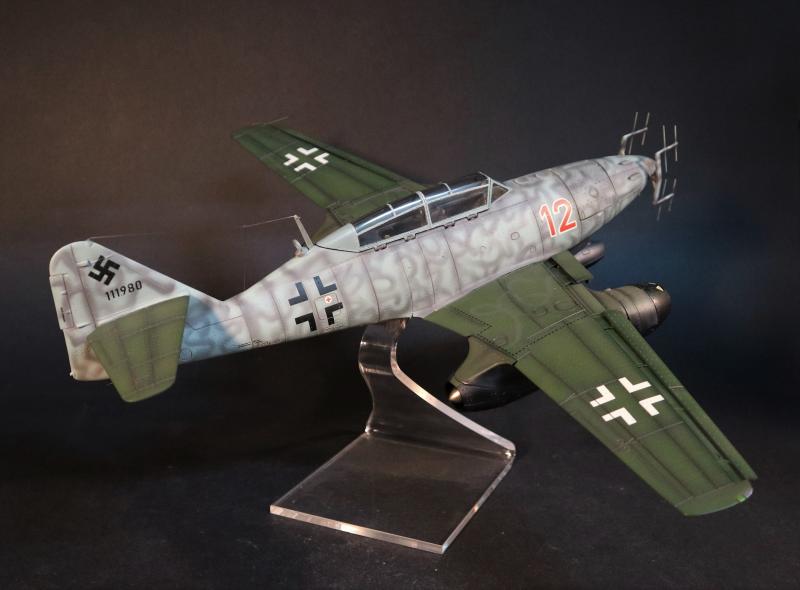 German Messerschmitt ME 262 B-1a/U1(WNr 111980), Red 12, 10./NJG 11, Reinfeld, May 1945 -- EMAIL US TO BE ADDED TO THE WAITING LIST! #4