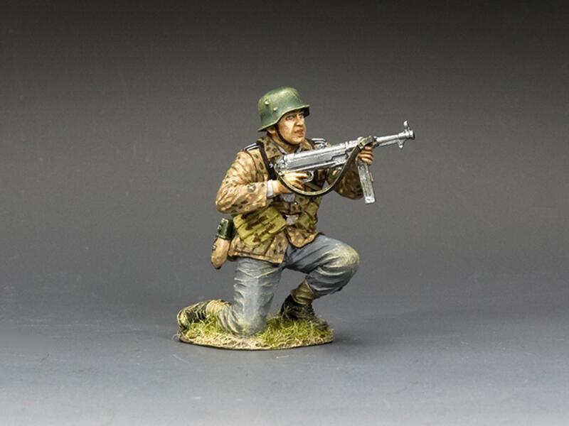 HJSS Kneeling with MP40--single 12th SS Hitlerjugend figure #1