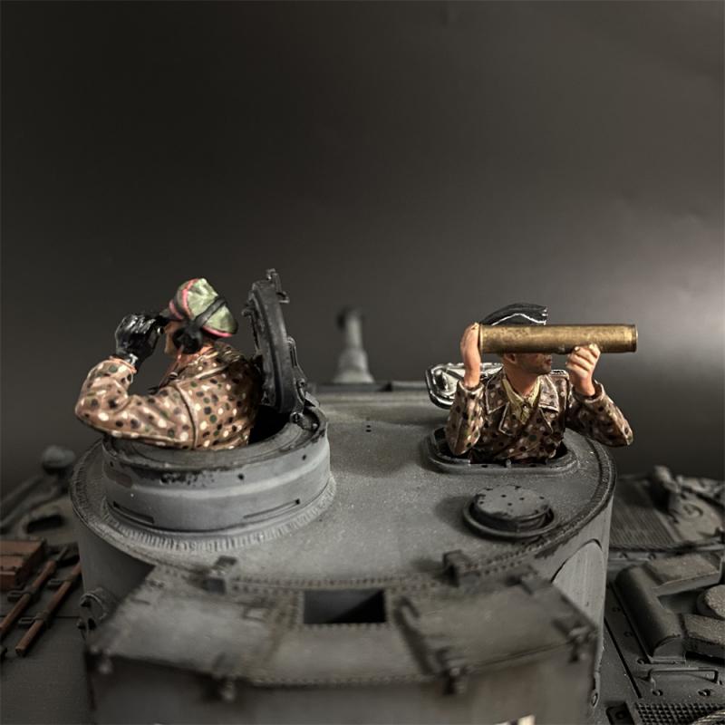 Waffen SS Camouflage Tank Crew Set, Battle of Normandy--two figures #2