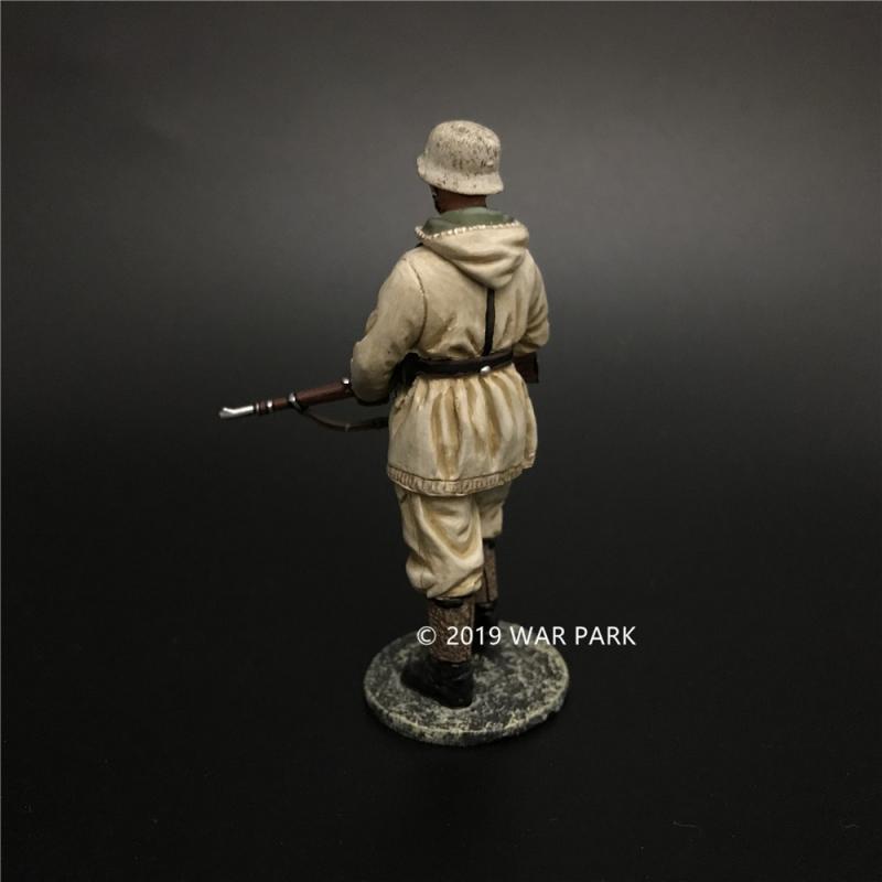 German Soldier is Marching with 98k C (rifle in hands), Battle of Kharkov--single figure #3