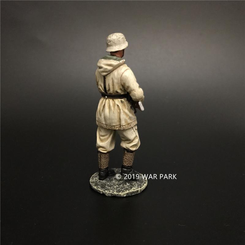 German Soldier is Marching with 98k C (rifle in hands), Battle of Kharkov--single figure #4