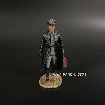 One Eyed Wehrmacht Officer with a Bag, Battle of Normandy--single figure #0