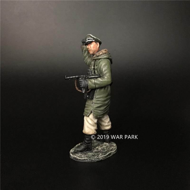 LSSAH Officer with a MP40 (right fist raised), Battle of Kharkov--single figure #2