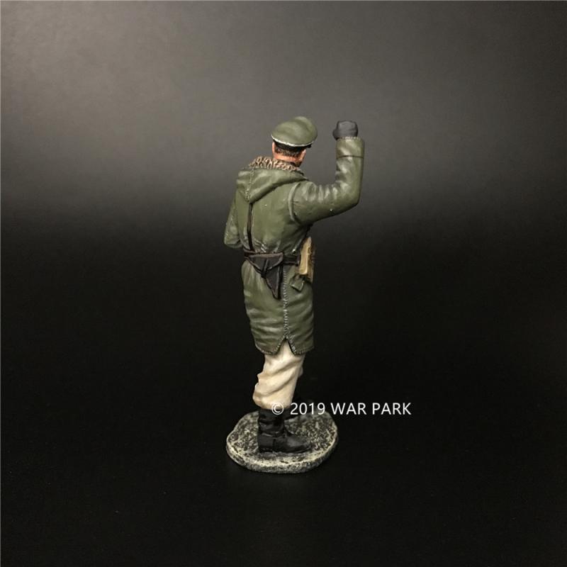 LSSAH Officer with a MP40 (right fist raised), Battle of Kharkov--single figure #4