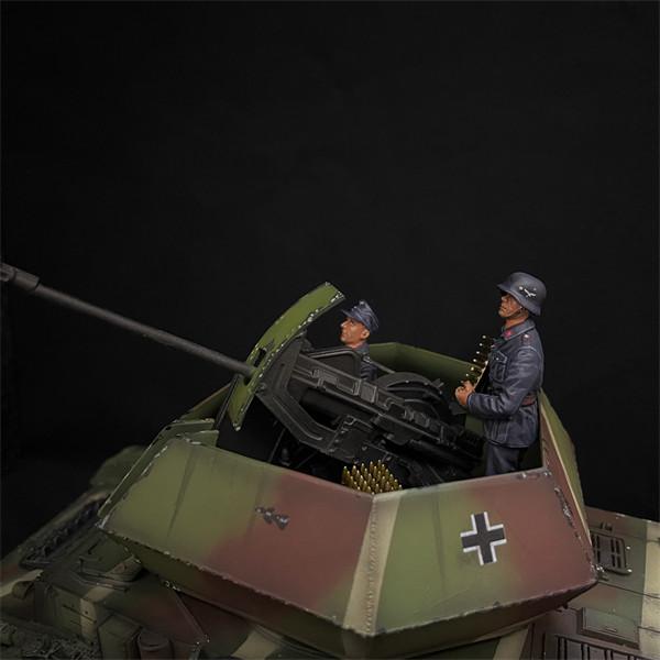The Flakpanzer IV “Ostwind” Luftwaffe Crew, Battle of Normandy--two figures #1