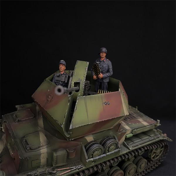 The Flakpanzer IV “Ostwind” Luftwaffe Crew, Battle of Normandy--two figures #2