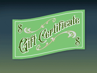 Image for - GIFT CERTIFICATES