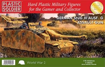 1/72nd Easy Assembly Stug III G Assault Gun (makes 3)--TWO IN STOCK. #0